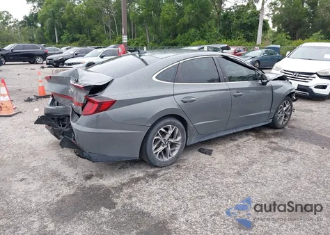 2020 Hyundai Sonata Sel from USA, damaged, VIN 5NPEF4JA3LH046738